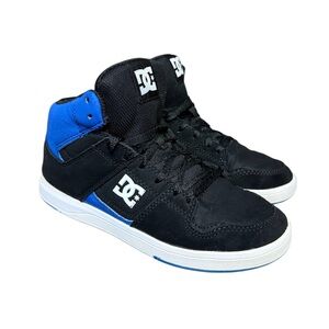 DC Shoes Cure High Tops Boys Skateboard Sneakers Size 4
